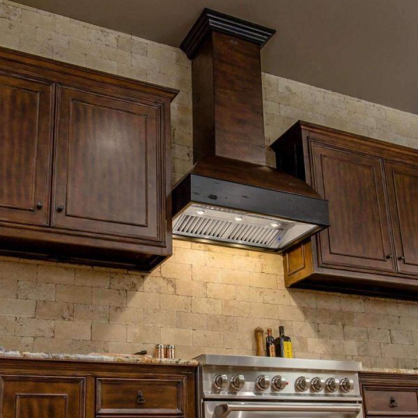 ZLINE 36-Inch Wooden Wall Range Hood with Crown Molding and 700 CFM Motor (369AW-36) Online Hot Sale - Image 4