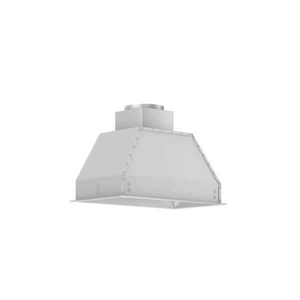 ZLINE 28-Inch Remote Dual Blower Range Hood Insert in Stainless Steel - 15-Inch Depth (695-RD-28) on Sale