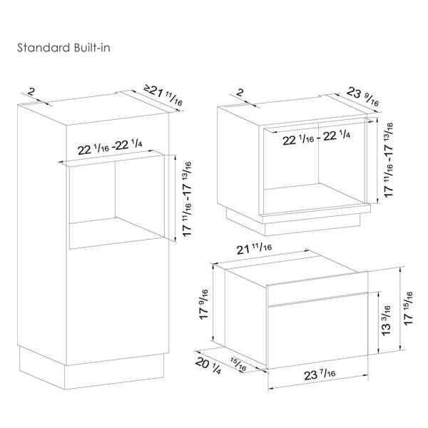 Fotile 24’’ Built-in Steam Oven (SCD42-F1) Online Sale - Image 3
