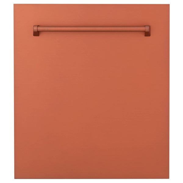 ZLINE 24-Inch Tallac Series 3rd Rack Dishwasher in Copper with Stainless Steel Tub, 51dBa (DWV-C-24) Online now - Image 3