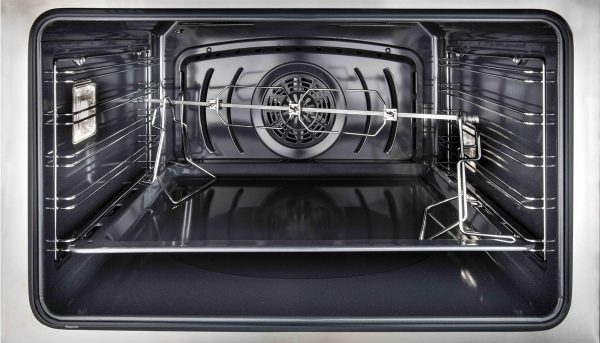 ILVE 60-Inch Majestic II Dual Fuel Range - 9 Sealed Burners and Removable Griddle - 5.8 cu. ft. Oven in Burgundy with Copper Trim (UM15FDNS3BUP) on Sale - Image 5