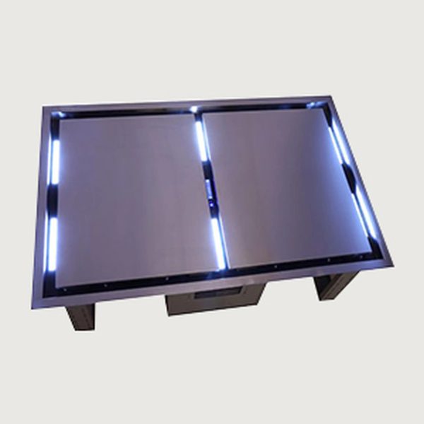 Forno Arezzo 44-Inch Recessed Ceiling Range Hood in Stainless Steel with 1200 CFM Motor (FRHRE5312-44) Supply - Image 4